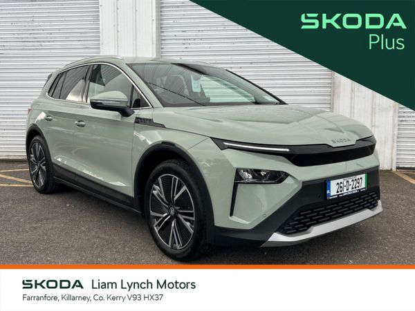 Skoda Elroq SUV, Electric, 2026, Green