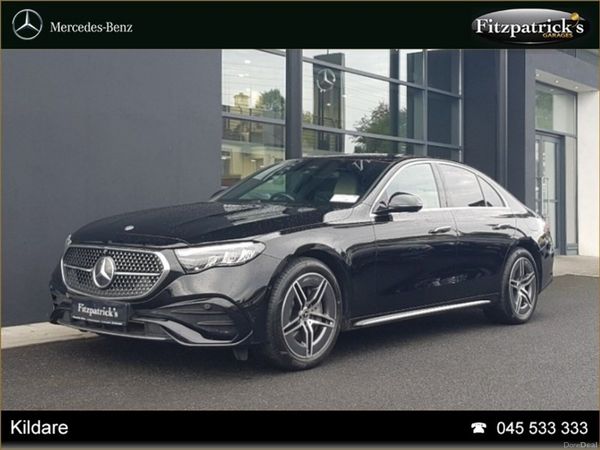 Mercedes-Benz E-Class Saloon, Diesel Plug-in Hybrid, 2025, Black