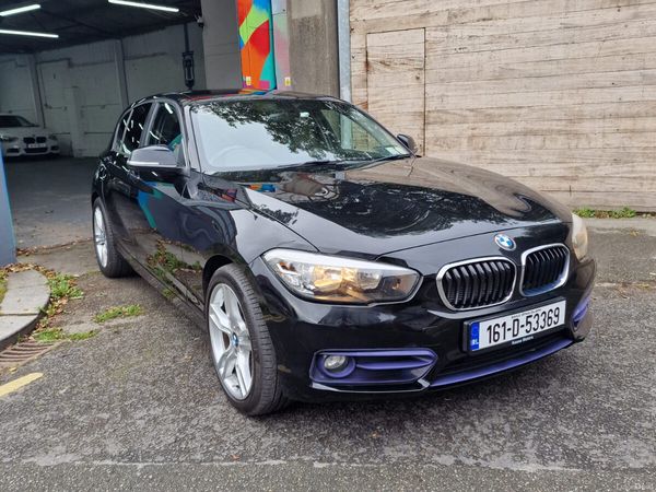 BMW 1-Series Hatchback, Diesel, 2016, Black