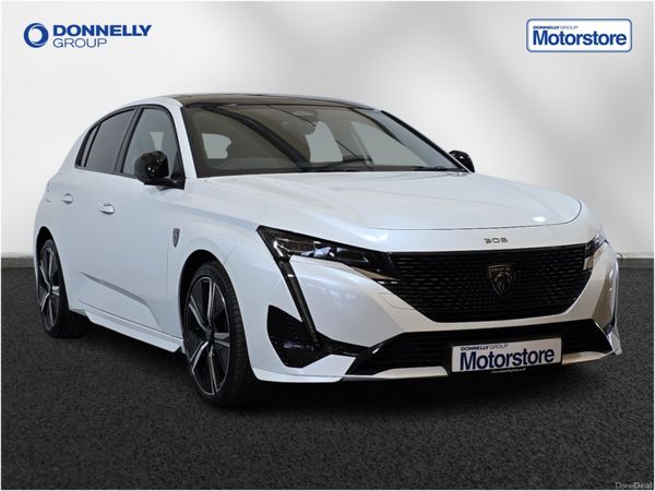 Peugeot 308 Hatchback, Petrol, 2023, White