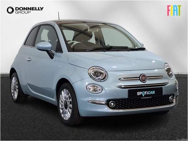 Fiat 500 Hatchback, Petrol, 2023, Green