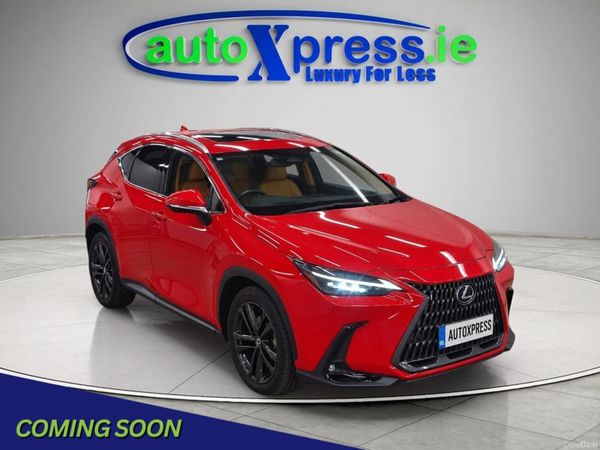 Lexus NX SUV, Petrol Plug-in Hybrid, 2022, Red