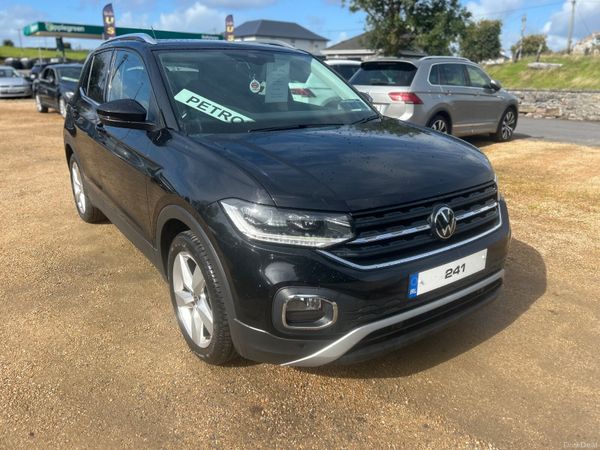 Volkswagen T-Cross SUV, Petrol, 2024, Black