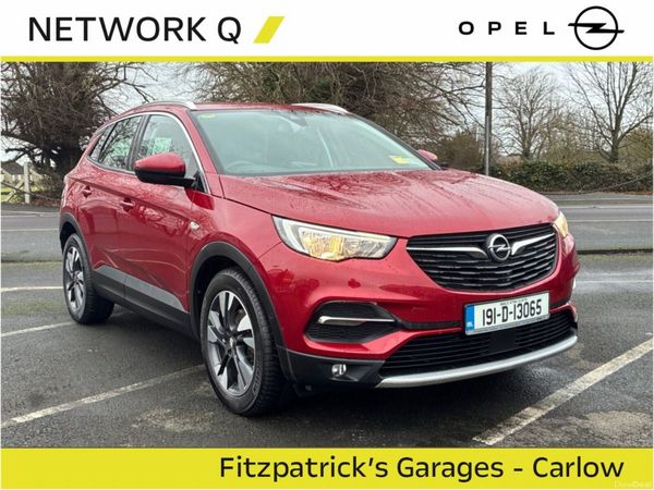 Opel Grandland X SUV, Diesel, 2019, Red