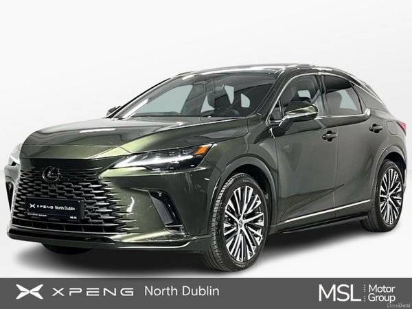 Lexus RX SUV, Petrol Hybrid, 2024, Green