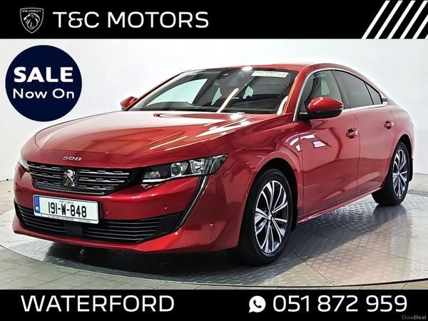 Peugeot 508 Hatchback, Diesel, 2019, Red