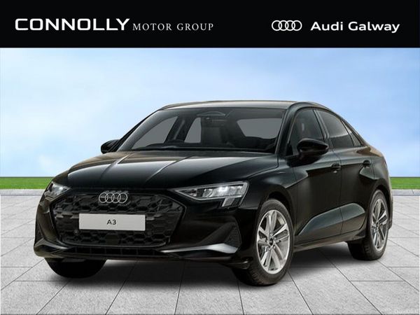 Audi A3 Saloon, Petrol, 2027, Black