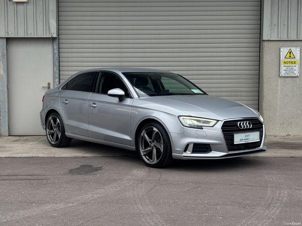 Audi A3 Saloon, Petrol, 2017, Silver