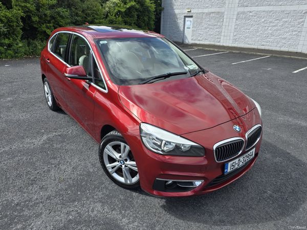 BMW 2-Series MPV, Diesel, 2015, Red