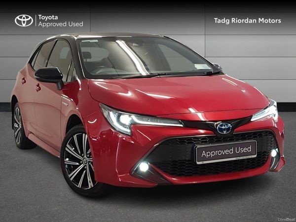 Toyota Corolla Hatchback, Petrol Hybrid, 2021, Red
