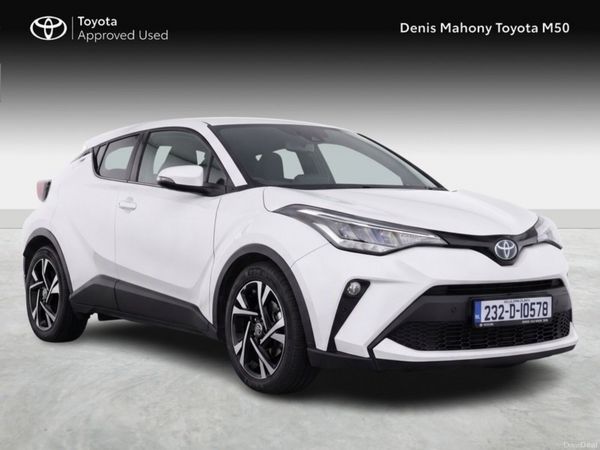 Toyota C-HR SUV, Petrol Hybrid, 2023, White