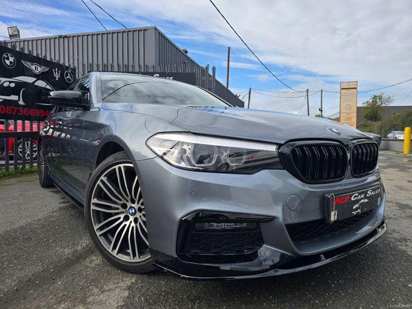 BMW 5-Series Saloon, Diesel, 2019, Blue