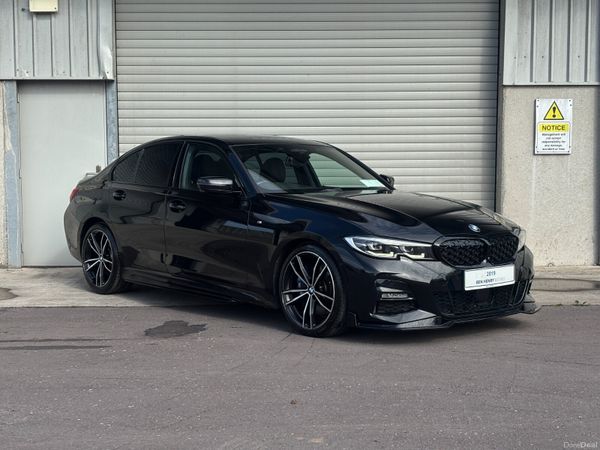 BMW 3-Series Saloon, Petrol, 2019, Black