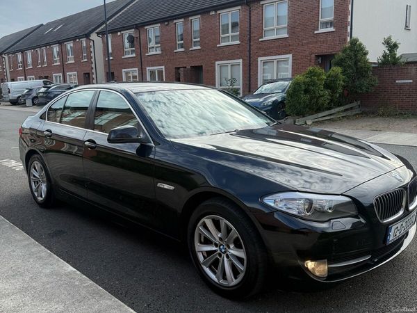 BMW 5-Series Saloon, Diesel, 2012, Black