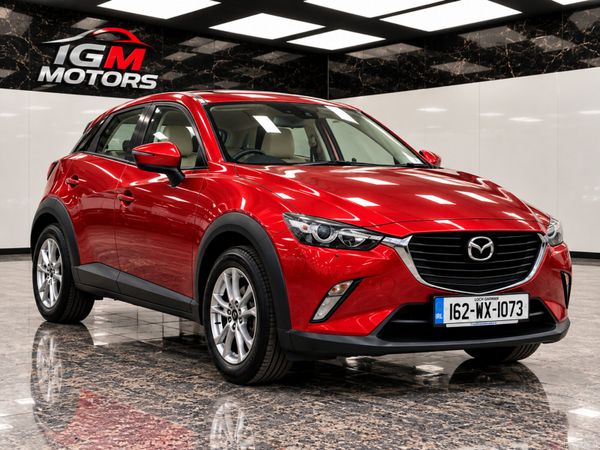 Mazda CX-3 SUV, Diesel, 2016, Red