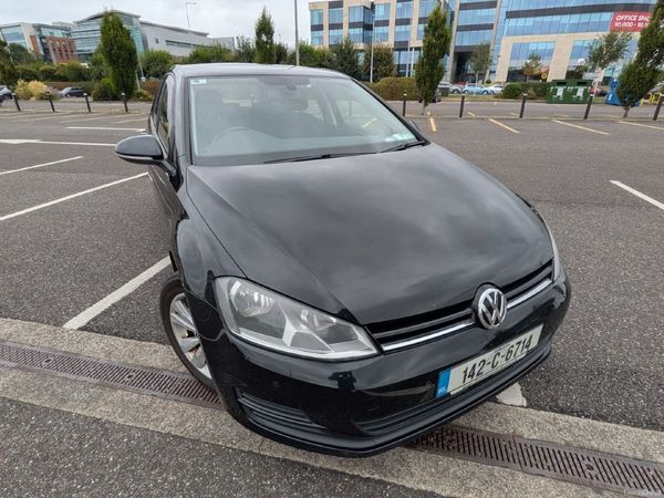 Volkswagen Golf Hatchback, Diesel, 2014, Black