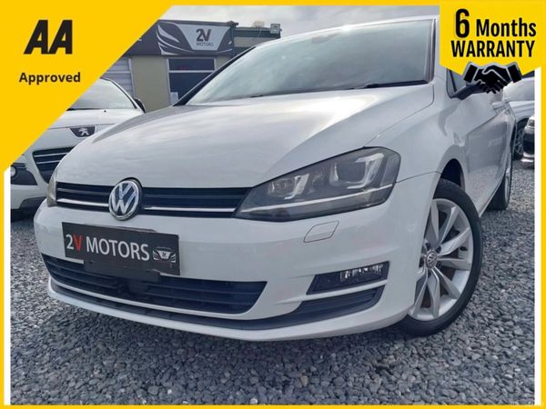 Volkswagen Golf Hatchback, Petrol, 2017, White