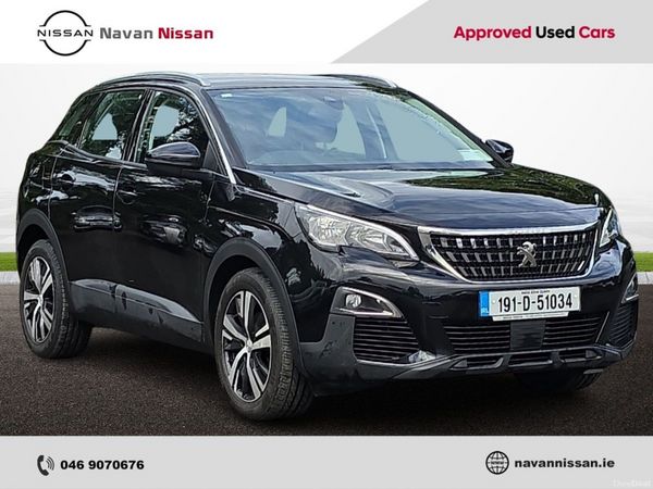 Peugeot 3008 Hatchback, Diesel, 2019, Black