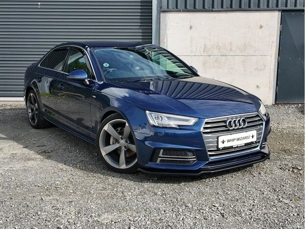 Audi A4 Saloon, Diesel, 2017, Blue