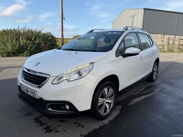 Peugeot 2008 SUV, Diesel, 2015, White