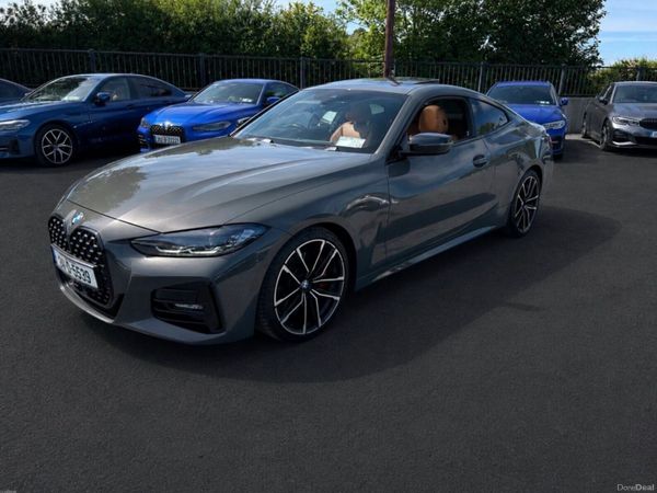 BMW 4-Series Coupe, Diesel, 2021, Grey