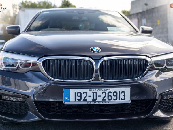 BMW 5-Series Saloon, Petrol Plug-in Hybrid, 2019, Grey