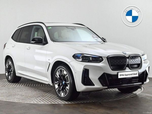 BMW iX3 SUV, Electric, 2024, White