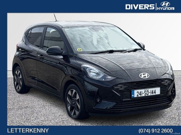 Hyundai i10 Hatchback, Petrol, 2024, Black