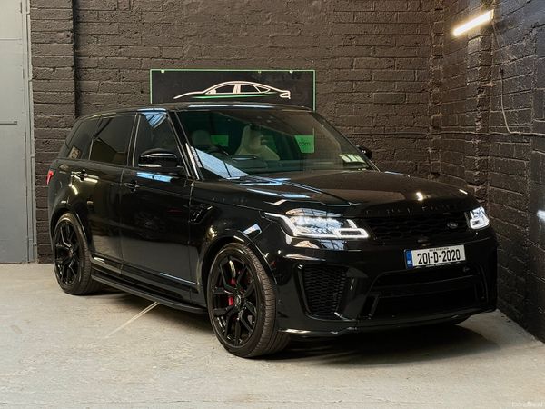 Land Rover Range Rover Sport SUV, Petrol, 2020, Black