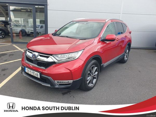 Honda CR-V SUV, Petrol Hybrid, 2022, Red