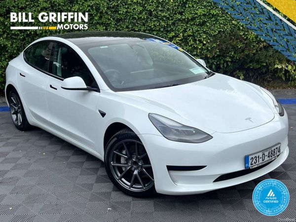 Tesla Model 3 Saloon, Electric, 2023, White