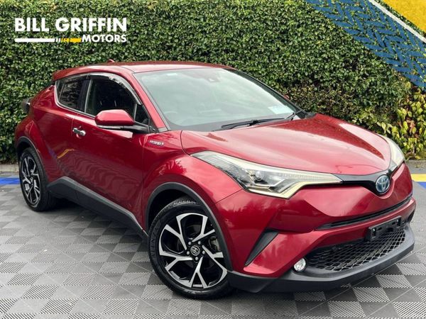 Toyota C-HR SUV, Petrol Hybrid, 2018, Red