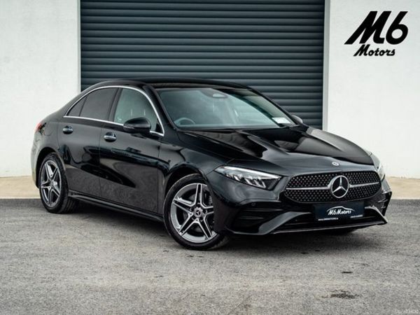 Mercedes-Benz A-Class Saloon, Petrol Plug-in Hybrid, 2024, Black