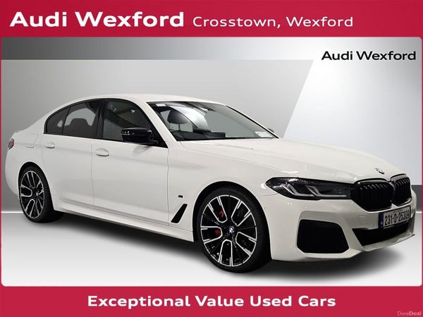 BMW 5-Series Saloon, Diesel, 2023, White