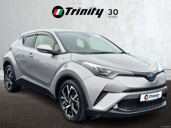 Toyota C-HR Hatchback, Petrol Hybrid, 2019, Silver