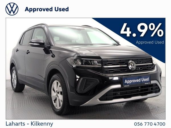 Volkswagen T-Cross SUV, Petrol, 2024, Black