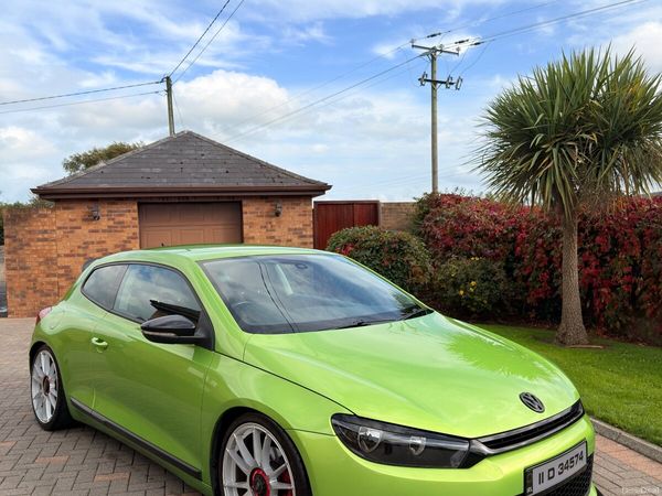 Volkswagen Scirocco Hatchback, Diesel, 2011, Green
