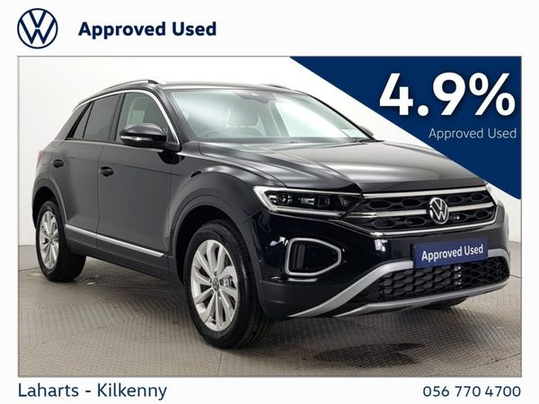 Volkswagen T-Roc SUV, Petrol, 2024, Black