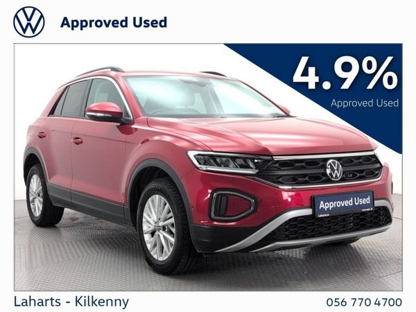 Volkswagen T-Roc SUV, Petrol, 2022, Red
