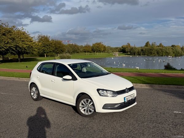 Volkswagen Polo Hatchback, Petrol, 2016, White