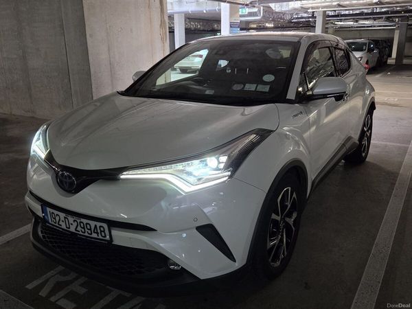 Toyota C-HR Hatchback, Petrol Hybrid, 2019, White