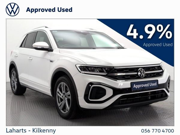 Volkswagen T-Roc SUV, Petrol, 2023, White