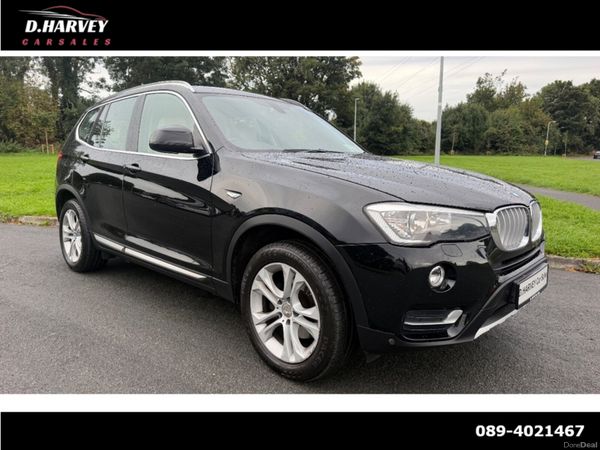 BMW X3 SUV, Diesel, 2015, Black