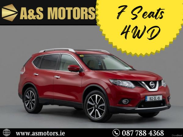 Nissan X-Trail SUV, Diesel, 2016, Red