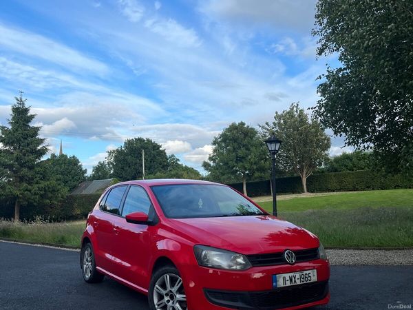 Volkswagen Polo Hatchback, Diesel, 2011, Red