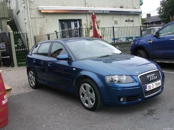 Audi A3 Hatchback, Petrol, 2006, Blue