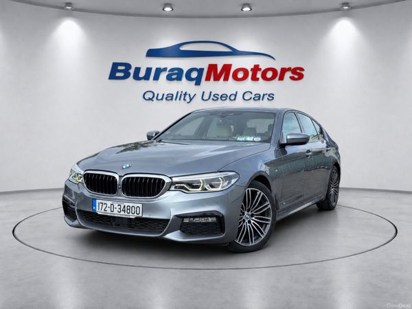 BMW 5-Series Saloon, Diesel, 2017, Grey