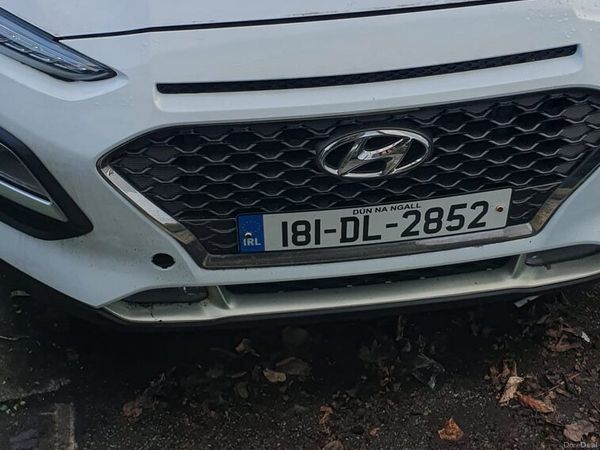 Hyundai KONA Hatchback, Petrol, 2018, White