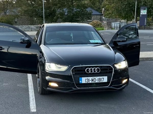 Audi A4 Saloon, Diesel, 2013, Black