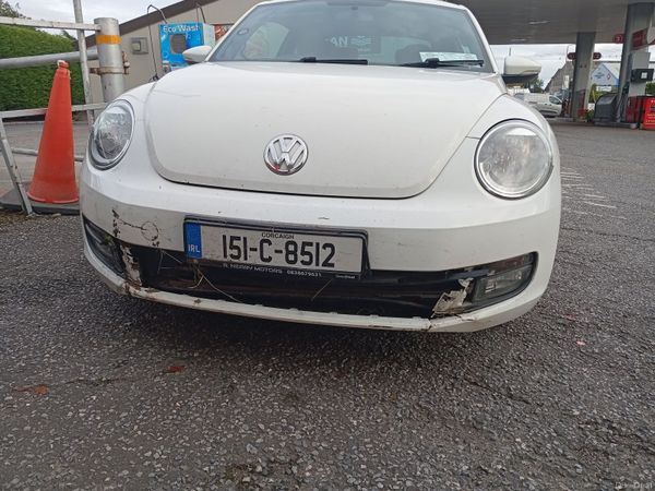 Volkswagen Beetle Hatchback, Diesel, 2015, White